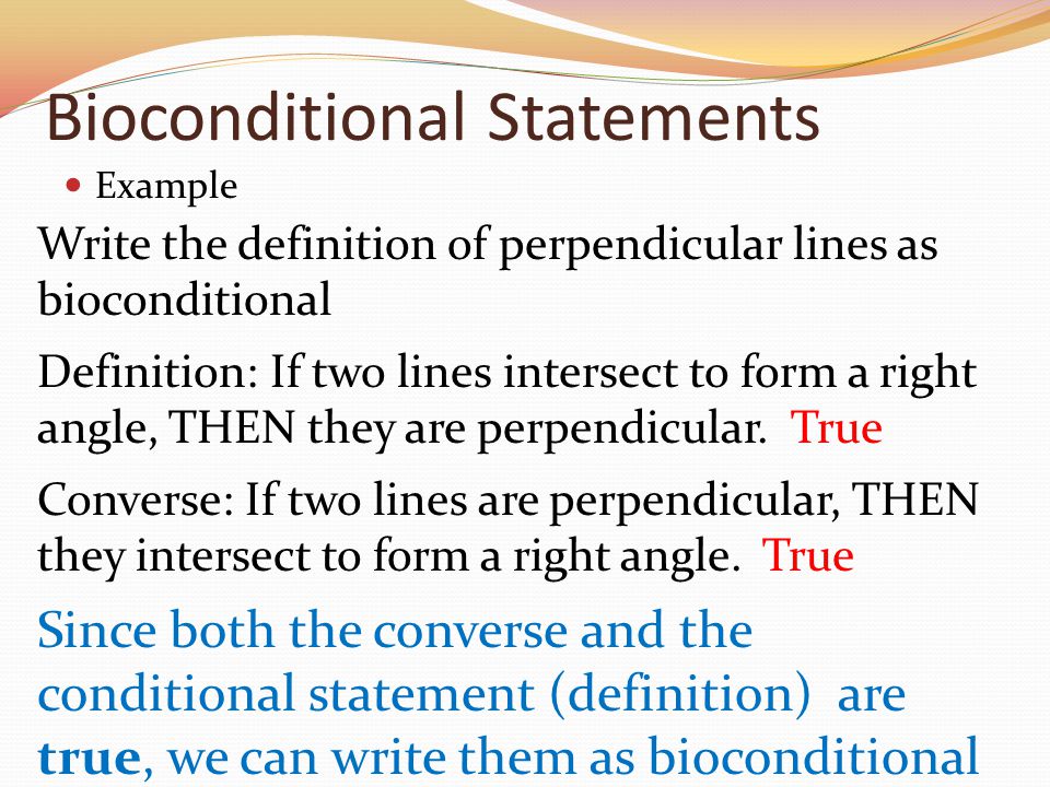 Writing Conditional Statements